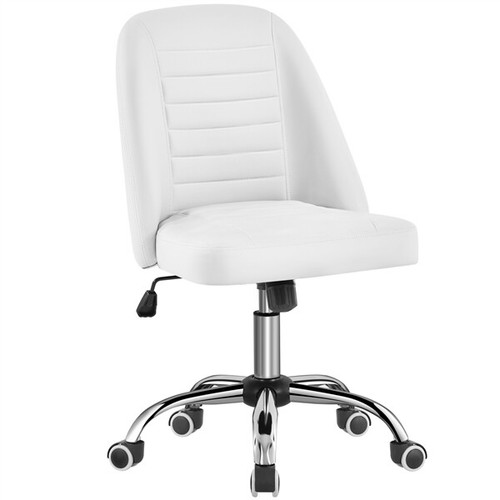 Leather home office desk - leather,