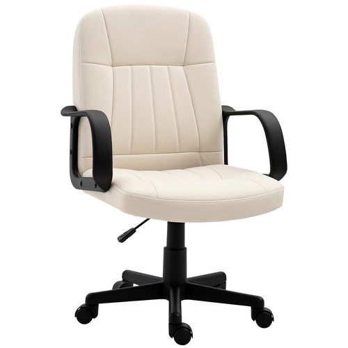 Homcom leather office chair - homcom, pu