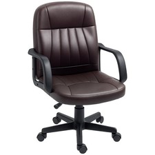 HOMCOM PU Leather Office Chair