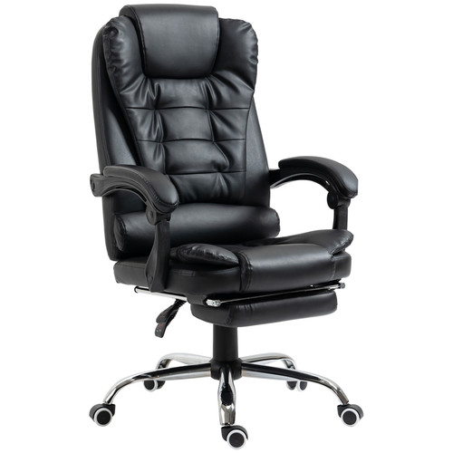 Leather office chair high - pu,